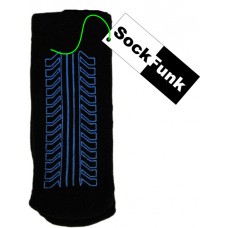 Thermal Slipper Socks - Navy withTyre Tread Pattern